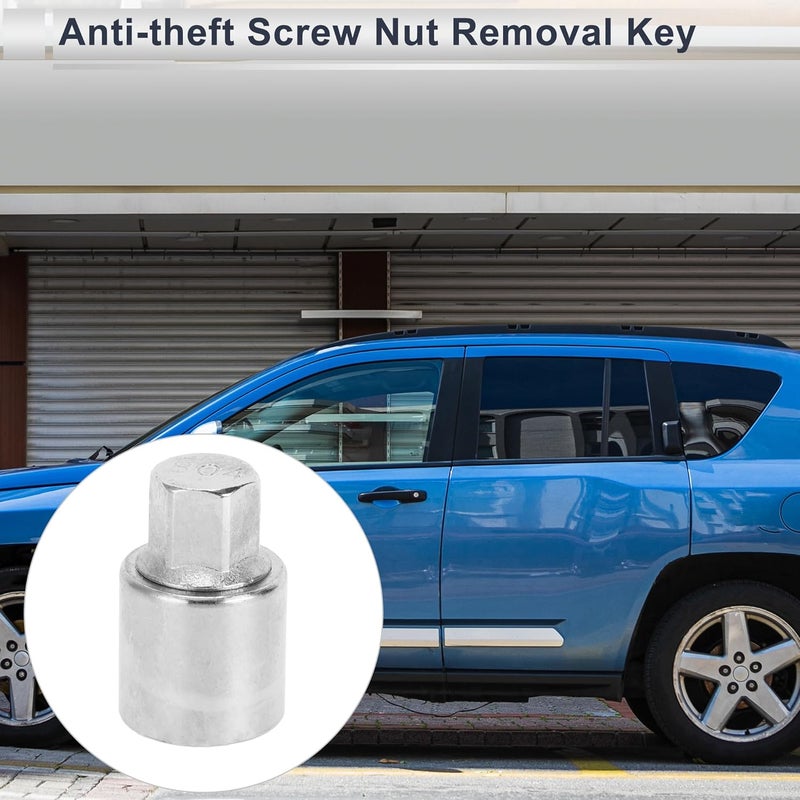 RATCHROLL Vehicle Wheel Lock Lugnut for Jeep Compass #804 Anti-theft Screw Nut Removal Key Socket 1pc - Image 2